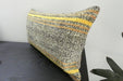 Handmade Turkish Kilim Cushion 30 x 50cm | Vintage Wool Lumbar Cushion with Insert | Organic Cotton Back | TK26-C1082- Rugs Direct NZ