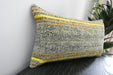 Handmade Turkish Kilim Cushion 30 x 50cm | Vintage Wool Lumbar Cushion with Insert | Organic Cotton Back | TK26-C1082- Rugs Direct NZ