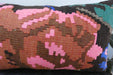 Handmade Turkish Kilim Cushion 30 x 50cm | Vintage Wool Lumbar Cushion with Insert | Organic Cotton Back | TK26-C1084- Rugs Direct 