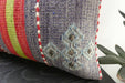 Handmade Turkish Kilim Cushion 30 x 50cm | Vintage Wool Lumbar Cushion with Insert | Organic Cotton Back | TK26-C1085- Rugs Direct NZ
