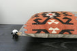 Handmade Turkish Kilim Cushion 30 x 50cm | Vintage Wool Lumbar Cushion with Insert | Organic Cotton Back | TK26-C1087- Rugs Direct NZ 