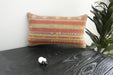 Handmade Turkish Kilim Cushion 30 x 50cm | Vintage Wool Lumbar Cushion with Insert | Organic Cotton Back | TK26-C1088- Rugs Direct nz