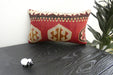 Handmade Turkish Kilim Cushion 30 x 50cm | Vintage Wool Lumbar Cushion with Insert | Organic Cotton Back | TK26-C1093- Rugs Direct NZ