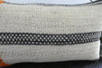Handmade Turkish Kilim Cushion 30 x 50cm | Vintage Wool Lumbar Cushion with Insert | Organic Cotton Back | TK26-C1094- Rugs Direct NZ