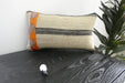 Handmade Turkish Kilim Cushion 30 x 50cm | Vintage Wool Lumbar Cushion with Insert | Organic Cotton Back | TK26-C1094- Rugs Direct NZ