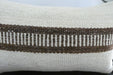 Handmade Turkish Kilim Cushion 30 x 50cm | Vintage Wool Lumbar Cushion with Insert | Organic Cotton Back | TK26-C1095- Rugs Direct NZ