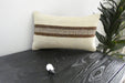 Handmade Turkish Kilim Cushion 30 x 50cm | Vintage Wool Lumbar Cushion with Insert | Organic Cotton Back | TK26-C1095- Rugs Direct NZ