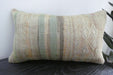 Handmade Turkish Kilim Cushion 30 x 50cm | Vintage Wool Lumbar Cushion with Insert | Organic Cotton Back | TK26-C1097- Rugs Direct NZ