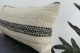 Handmade Turkish Kilim Cushion 30 x 50cm | Vintage Wool Lumbar Cushion with Insert | Organic Cotton Back | TK26-C1098- Rugs Direct NZ