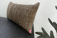 Handmade Turkish Kilim Cushion 30 x 50cm | Vintage Wool Lumbar Cushion with Insert | Organic Cotton Back | TK26-C1099- Rug Direct NZ