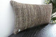 Handmade Turkish Kilim Cushion 30 x 50cm | Vintage Wool Lumbar Cushion with Insert | Organic Cotton Back | TK26-C1099- Rug Direct NZ