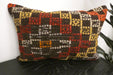 Handmade Anatolian Kilim Cushion Cover with Insert 40 x 60cm | Vintage Turkish Wool Lumbar Pillow | Organic Cotton Back | TK26-C1101- Rugs Direct NZ