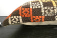 Handmade Anatolian Kilim Cushion Cover with Insert 40 x 60cm | Vintage Turkish Wool Lumbar Pillow | Organic Cotton Back | TK26-C1101- Rugs Direct NZ