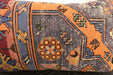 Handmade Anatolian Kilim Cushion Cover with Insert 40 x 60cm | Vintage Turkish Wool Lumbar Pillow | Organic Cotton Back | TK26-C1102- Rugs Direct NZ