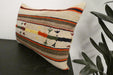 Handmade Anatolian Kilim Cushion Cover with Insert 40 x 60cm | Vintage Turkish Wool Lumbar Pillow | Organic Cotton Back | TK26-C1106- Rugs Direct NZ