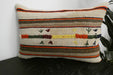 Handmade Anatolian Kilim Cushion Cover with Insert 40 x 60cm | Vintage Turkish Wool Lumbar Pillow | Organic Cotton Back | TK26-C1106- Rugs Direct NZ