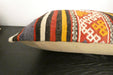 Handmade Anatolian Kilim Cushion Cover with Insert 40 x 60cm | Vintage Turkish Wool Lumbar Pillow | Organic Cotton Back | TK26-C1110- Rugs Direct NZ 
