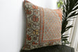 Handmade Turkish Rug Cushion Cover 60 x 60cm with Insert | Original Anatolian Rug | Organic Cotton Backing | TK26-C1112- Rugs Direct NZ