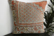 Handmade Turkish Rug Cushion Cover 60 x 60cm with Insert | Original Anatolian Rug | Organic Cotton Backing | TK26-C1113- Rugs direct NZ