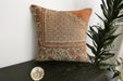 Handmade Turkish Rug Cushion Cover 60 x 60cm with Insert | Original Anatolian Rug | Organic Cotton Backing | TK26-C1113- Rugs direct NZ