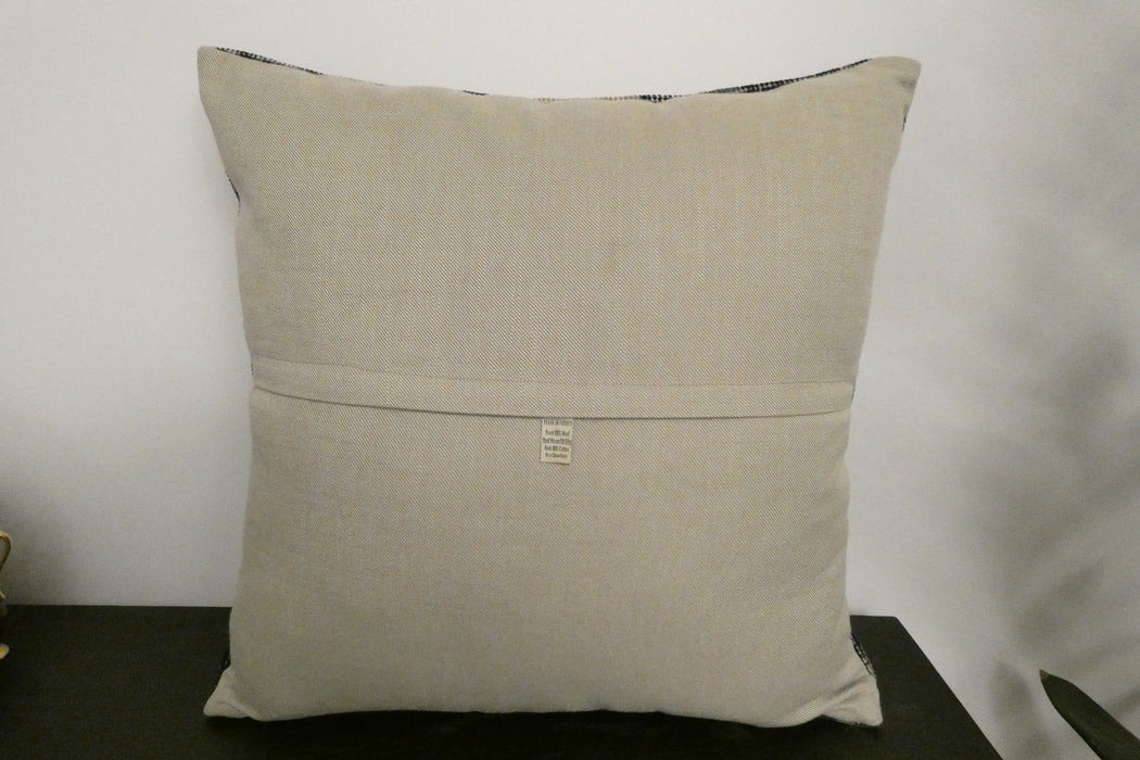 Handmade Turkish Rug Cushion Cover 60 x 60cm with Insert | Original Anatolian Rug | Organic Cotton Backing | TK26-C1114- Rugs Direct NZ