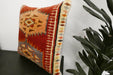 Handmade Turkish Rug Cushion Cover 60 x 60cm with Insert | Original Anatolian Rug | Organic Cotton Backing | TK26-C1116- Rugs Direct NZ