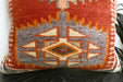 Handmade Turkish Rug Cushion Cover 60 x 60cm with Insert | Original Anatolian Rug | Organic Cotton Backing | TK26-C1116- Rugs Direct NZ