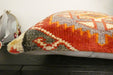 Handmade Turkish Rug Cushion Cover 60 x 60cm with Insert | Original Anatolian Rug | Organic Cotton Backing | TK26-C1116- Rugs Direct NZ