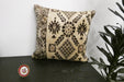 Handmade Turkish Rug Cushion Cover 60 x 60cm with Insert | Original Anatolian Rug | Organic Cotton Backing | TK26-C1119- Rugs Direct NZ