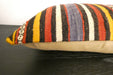 Handmade Anatolian Kilim Cushion Cover with Insert 40 x 60cm | Vintage Turkish Wool Lumbar Pillow | Organic Cotton Back | TK26-C1123- Rugs Direct NZ