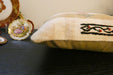 Handmade Turkish Kilim Cushion 30 x 50cm , Vintage Wool Lumbar Cushion with Insert,  Organic Cotton Back- Rugs direct New Zealand 