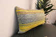 Handmade Turkish Kilim Cushion 30 x 50cm, Vintage Wool Lumbar Cushion with Insert, Organic Cotton Back-Rugs Direct New Zealand 