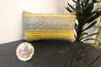 Handmade Turkish Kilim Cushion 30 x 50cm, Vintage Wool Lumbar Cushion with Insert, Organic Cotton Back-Rugs Direct New Zealand 
