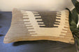 Handmade Turkish Kilim Cushion 30 x 50cm ,Vintage Wool Lumbar Cushion with Insert, Organic Cotton Back- Rugs Direct New Zealand 