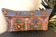 Handmade Turkish Kilim Cushion 30 x 50cm, Vintage Wool Lumbar Cushion with Insert, Organic Cotton Back- Rugs Direct New Zealand 