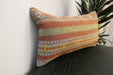 Handmade Turkish Kilim Cushion 30 x 50cm, Vintage Wool Lumbar Cushion with Insert , Organic Cotton Back,  Rugs Direct New Zealand 
