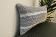 Handmade Turkish Kilim Cushion 30 x 50cm, Vintage Wool Lumbar Cushion with Insert, Organic Cotton Back- Rugs Direct New Zealand 