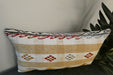 Handmade Turkish Kilim Cushion 30 x 50cm, Vintage Wool Lumbar Cushion with Insert , Organic Cotton Back, Rugs direct New Zealand 