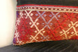 Handmade Turkish Kilim Cushion 30 x 50cm Vintage Wool Lumbar Cushion with Insert Organic Cotton Back Rugs Direct Newzealand 