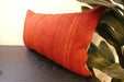 Handmade Turkish Kilim Cushion 30 x 50cm , Vintage Wool Lumbar Cushion with Insert, Organic Cotton Back- Rugs Direct New Zealand 