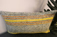 Handmade Turkish Kilim Cushion 30 x 50cm, Vintage Wool Lumbar Cushion with Insert, Organic Cotton Back- Rugs Direct New Zealand 