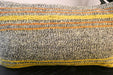 Handmade Turkish Kilim Cushion 30 x 50cm, Vintage Wool Lumbar Cushion with Insert, Organic Cotton Back- Rugs Direct New Zealand 
