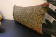 Handmade Turkish Kilim Cushion 30 x 50cm, Vintage Wool Lumbar Cushion with Insert , Organic Cotton Back- Rugs Direct New Zealand 