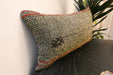 Handmade Turkish Kilim Cushion 30 x 50cm, Vintage Wool Lumbar Cushion with Insert , Organic Cotton Back- Rugs Direct New Zealand 