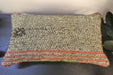 Handmade Turkish Kilim Cushion 30 x 50cm, Vintage Wool Lumbar Cushion with Insert , Organic Cotton Back- Rugs Direct New Zealand 