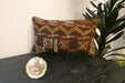 Handmade Turkish Kilim Cushion 30 x 50cm, Vintage Wool Lumbar Cushion with Insert , Organic Cotton Back- Rugs Direct New Zealand 