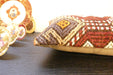 Handmade Turkish Kilim Cushion 30 x 50cm, Vintage Wool Lumbar Cushion with Insert, organic Cotton Back- Rugs Direct New Zealand 