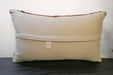 Handmade Turkish Kilim Cushion 30 x 50cm | Vintage Wool Lumbar Cushion with Insert | Organic Cotton Back-Rugs Direct 