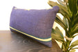 Handmade Turkish Kilim Cushion 30 x 50cm, Vintage Wool Lumbar Cushion with Insert, Organic Cotton Back- Rugs Direct New Zealand 
