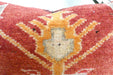 Handmade Anatolian Rug Cushion Cover with Insert 40 x 60cm | Vintage Turkish Wool Lumbar Pillow | Organic Cotton Back | Rugs direct New Zealand 
